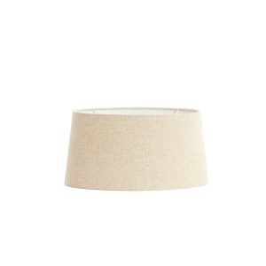 Stoffen lampenkap natuurlijke kleur Light & Living Livigno