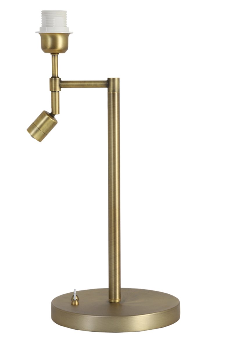 Klassieke gouden tafellamp Light & Living Montana - Afbeelding 3