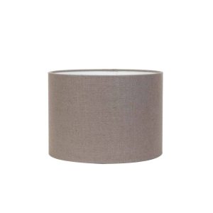 Stoffen lampenkap taupe cilindervormig Light & Living Livigno