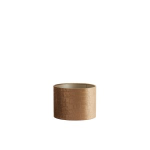 Gouden krokodillenpatroon lampenkap Light & Living Praya