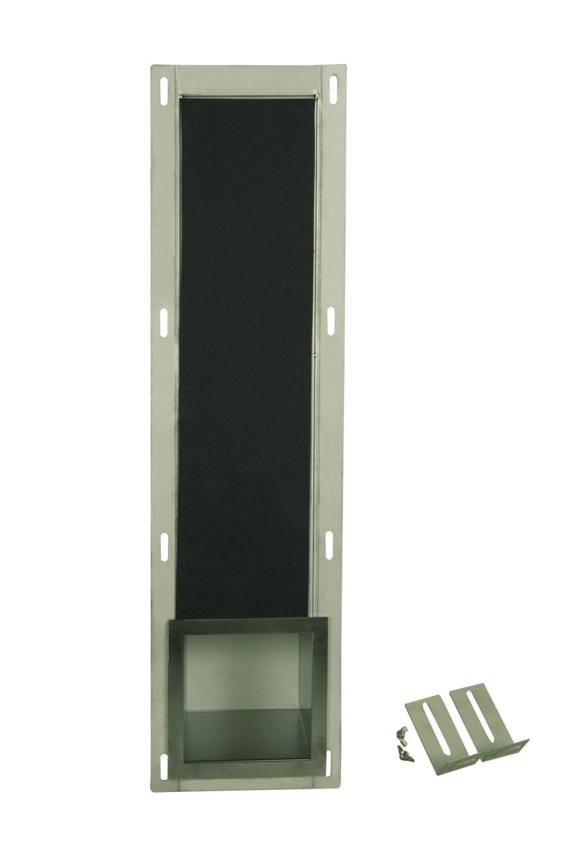 RVS 304 geborsteld inbouwnis reserve toiletrol houder - Afbeelding 3