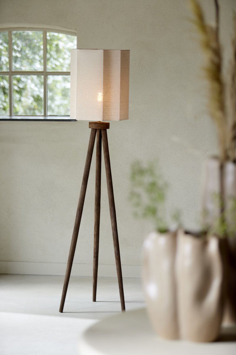 Beige lampenkap zeshoekig Light & Living Dasli - Afbeelding 5