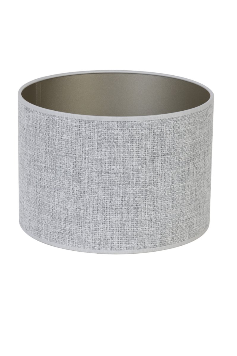 Grijze stof lampenkap in cilinder vorm Light & Living Saverna - Afbeelding 4