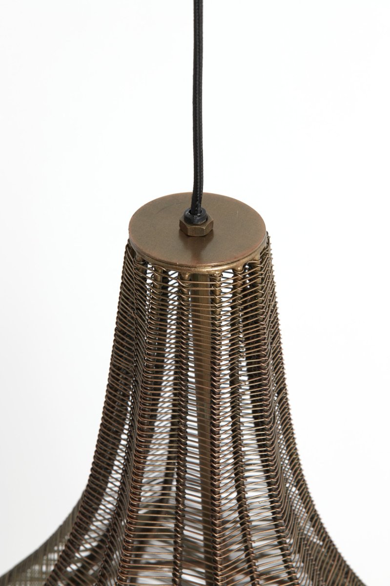 Hanglamp met metalen kooi ontwerp Light & Living Mariama - Afbeelding 9