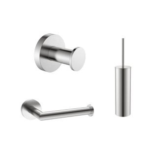 Toilet accessoire set RVS