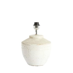 Witte keramische tafellamp Light & Living Toba