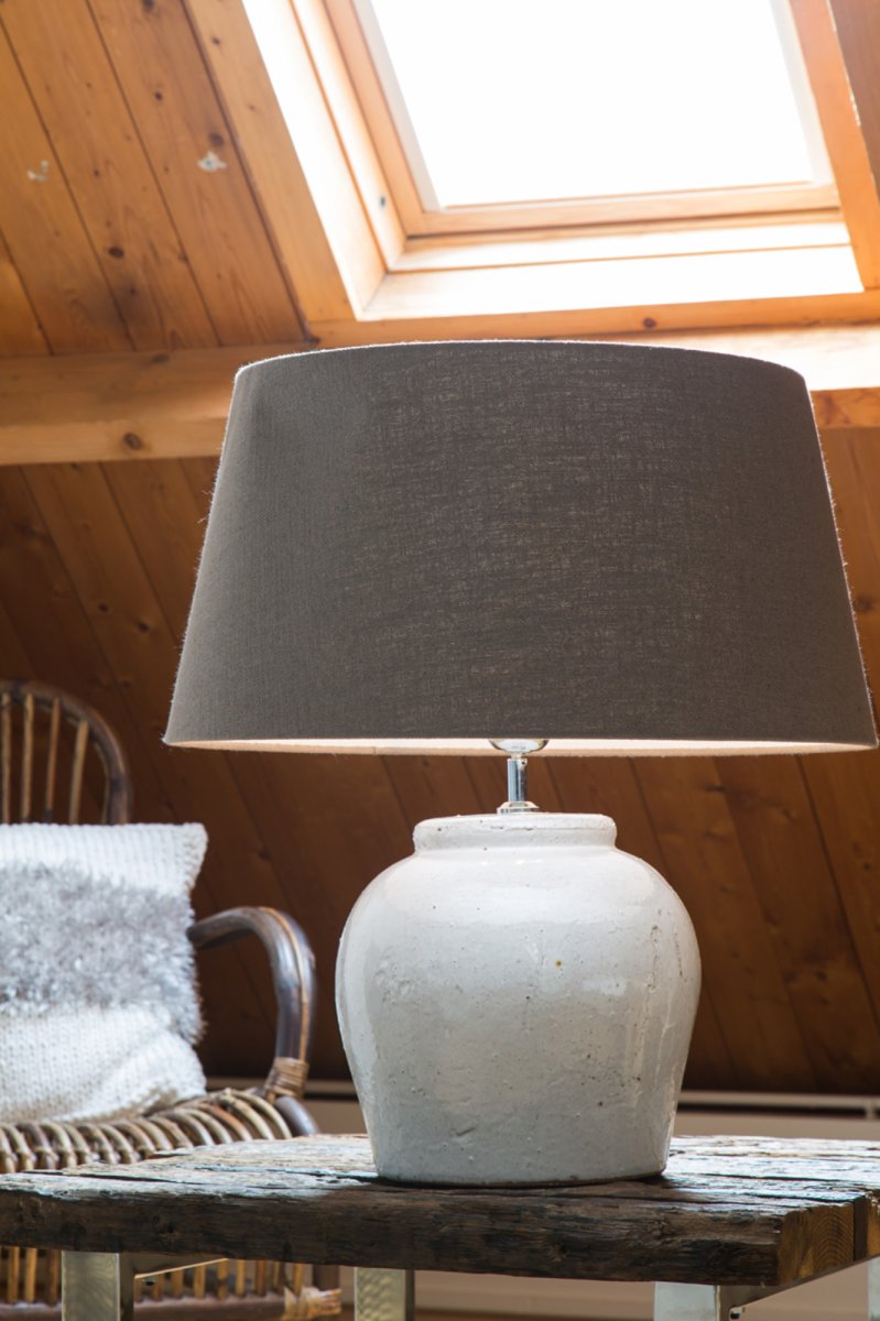 Witte lampenvoet bolvormig Light & Living Etna - Afbeelding 4