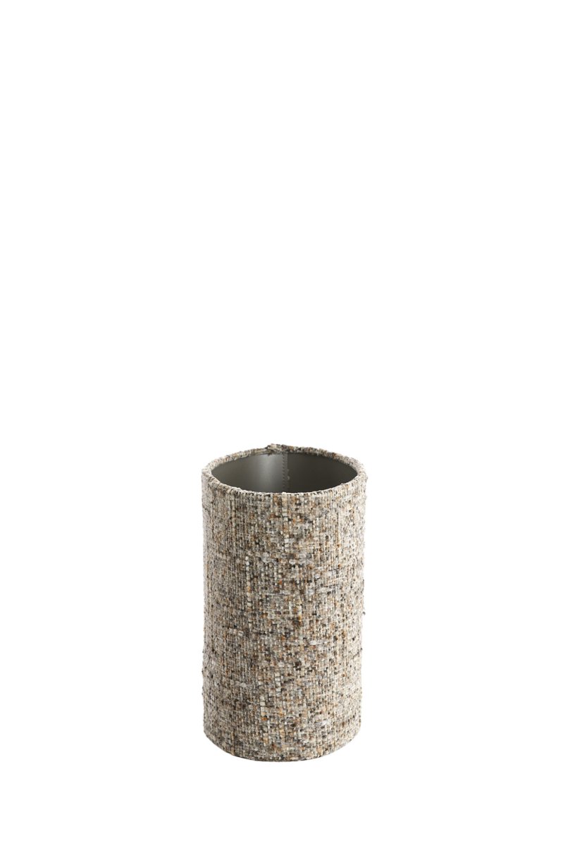 Grijze stof cilinder lampenkap Light & Living Osire - Afbeelding 5