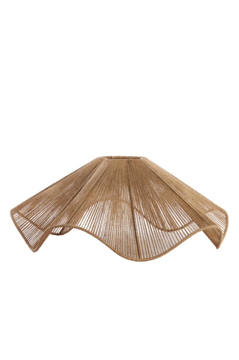 Rieten lampenkap golvende vorm Light & Living Fodara - Afbeelding 4