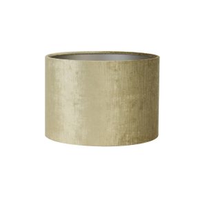 Velours lampenkap beige cilindervormig Light & Living Gemstone