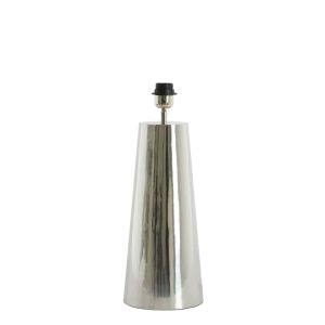 Zilveren lampenvoet cilindervormig Light & Living Yelos