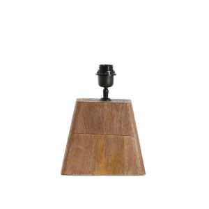 Houten lampvoet met stevige fitting Light & Living Kardan