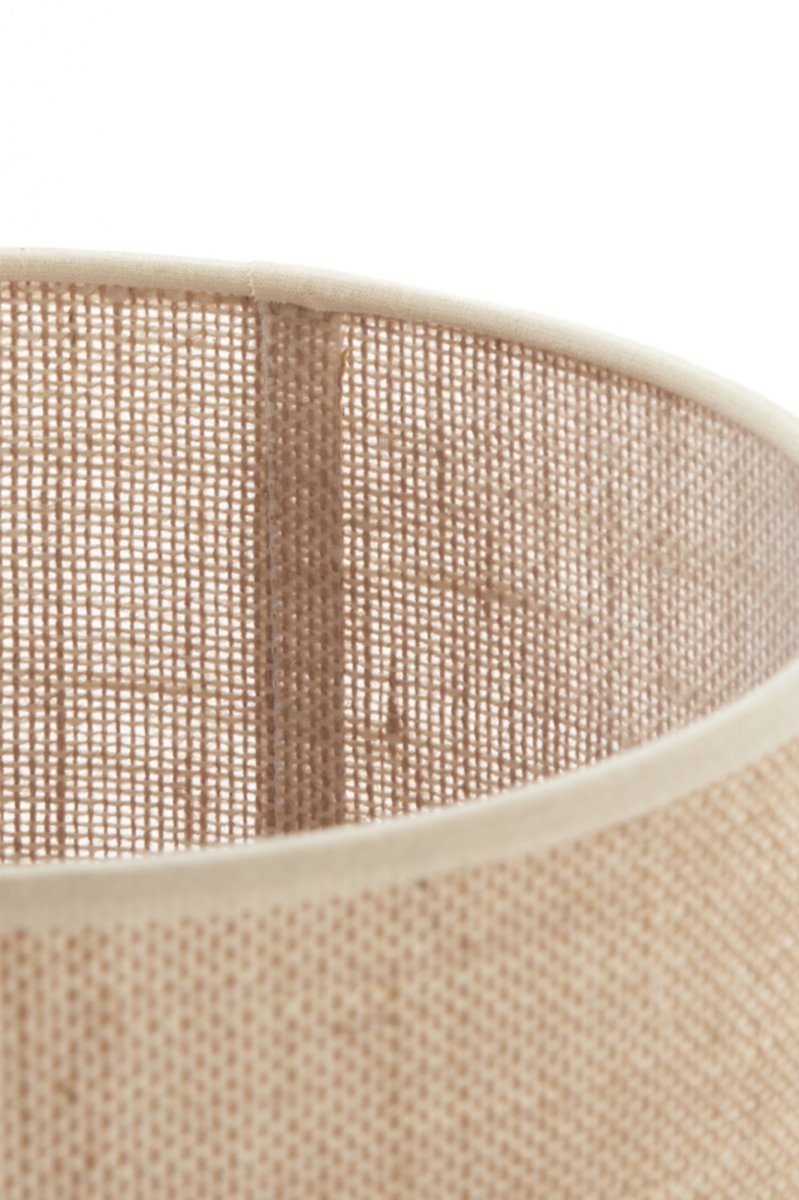 Cilindergevormde lampenkap beige stof Light & Living Sendai - Afbeelding 8