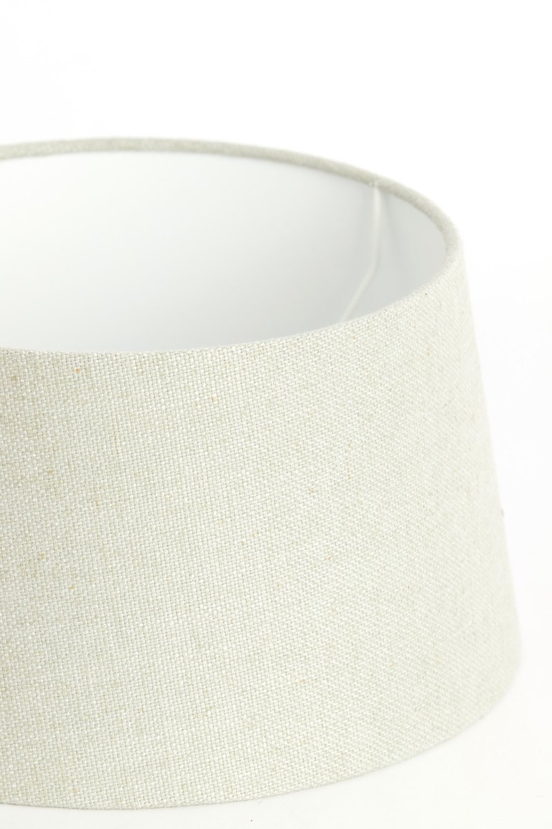 Stijlvolle stoffen lampenkap in beige Light & Living Livigno - Afbeelding 5