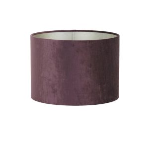 Paarse cilindervormige lampenkap Light & Living Gemstone