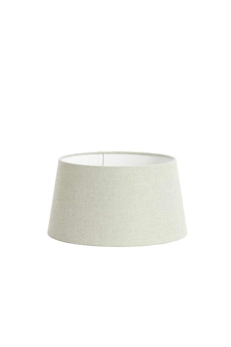Stijlvolle stoffen lampenkap in beige Light & Living Livigno - Afbeelding 3