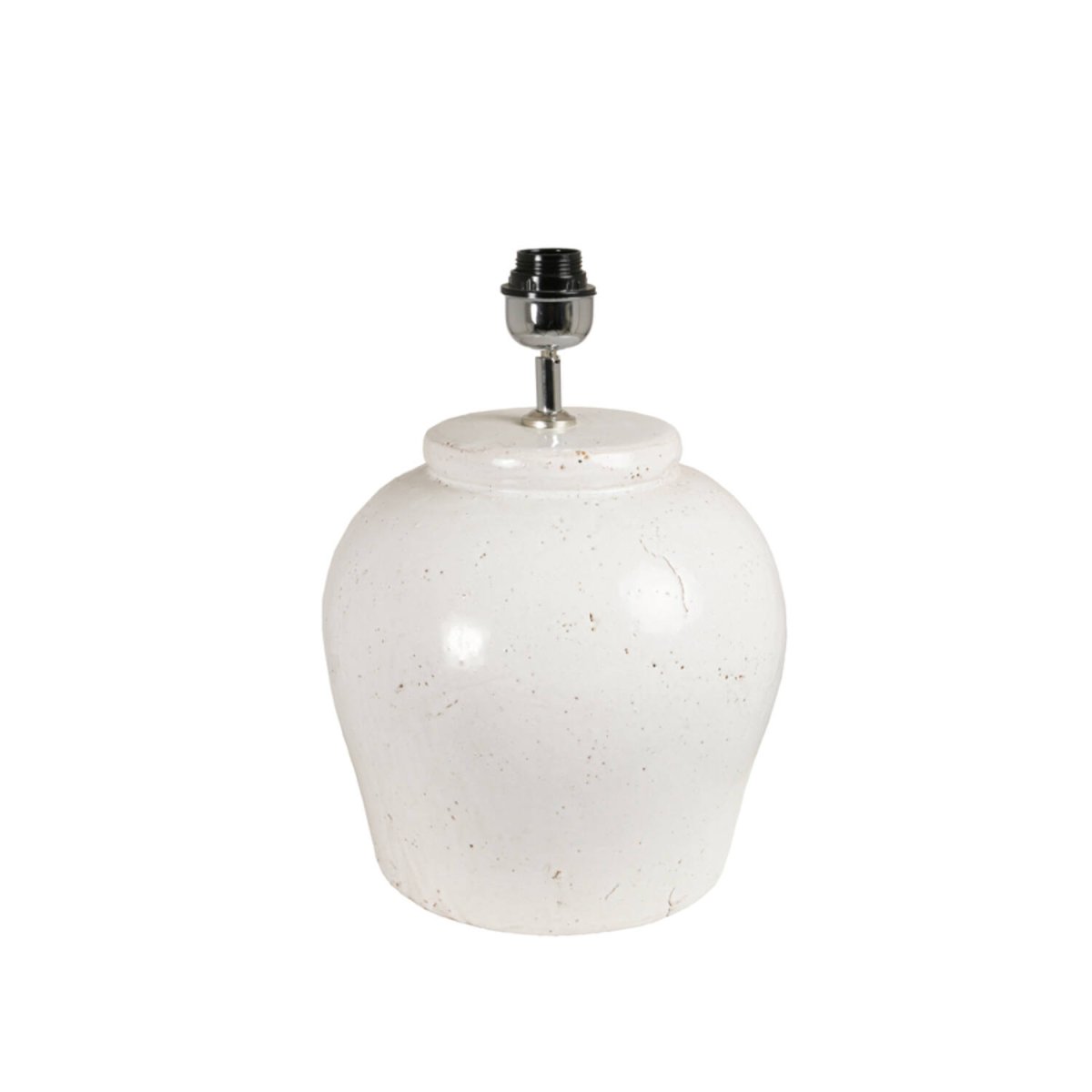 Witte lampenvoet bolvormig Light & Living Etna