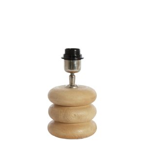 Houten lampvoet in modern design Light & Living Budongo