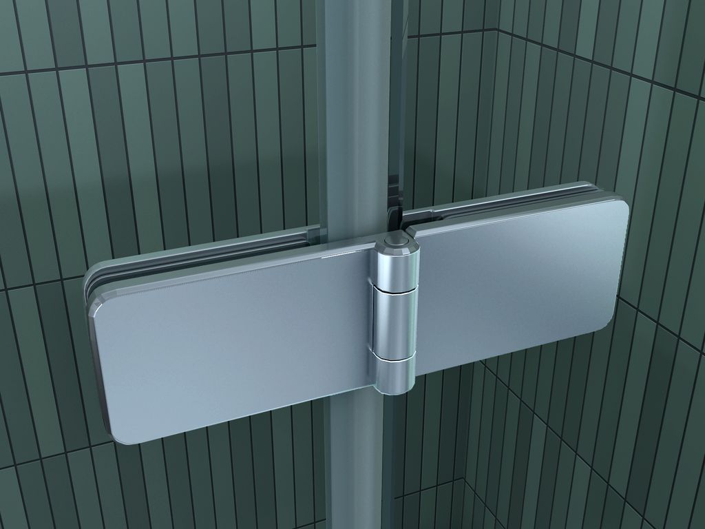 Badwand 120 cm & vaste zijwand 73-75 cm - Afbeelding 6