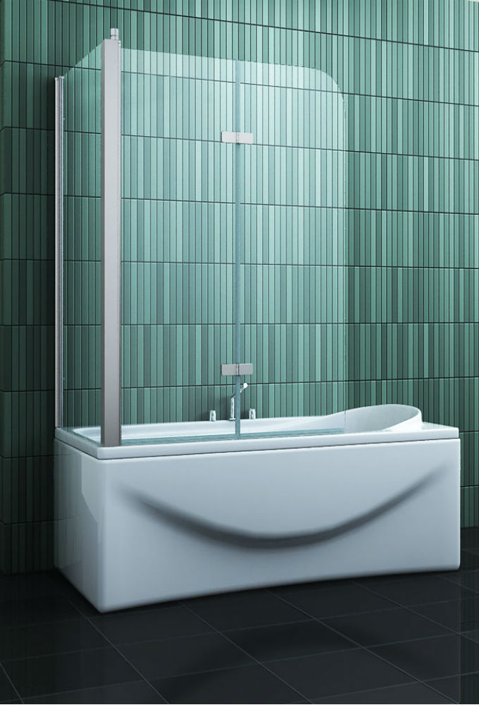 Badwand 120 cm & vaste zijwand 73-75 cm - Afbeelding 2