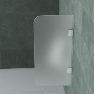Schaamschot 8 mm gezandstraald matglas