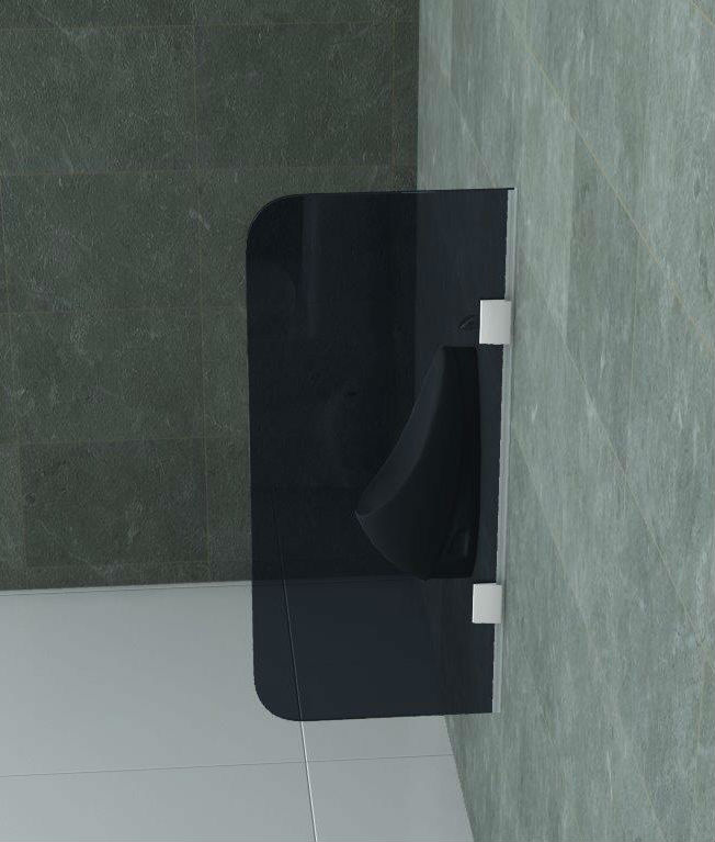 Schaamschot 8 mm donker veiligheidsglas - Afbeelding 2