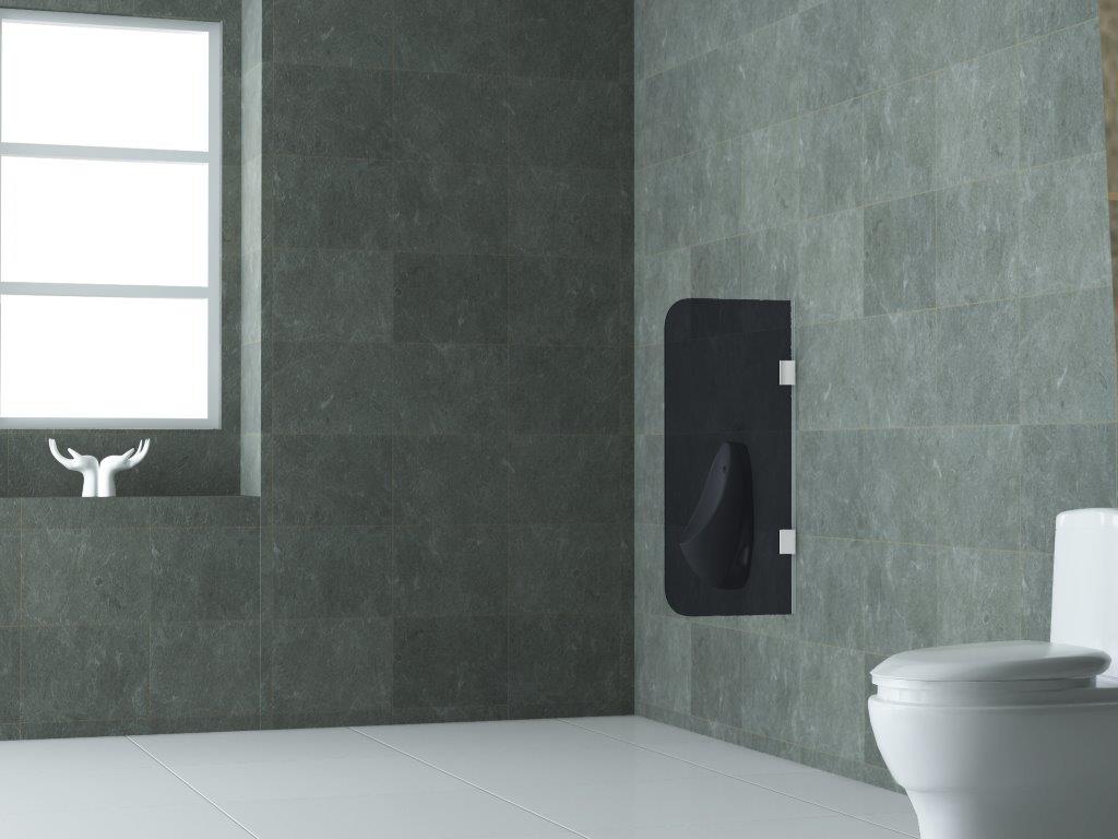 Schaamschot 8 mm donker veiligheidsglas - Afbeelding 5