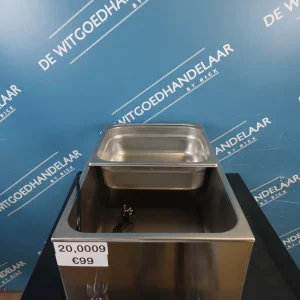 Bain marie met tapkraan