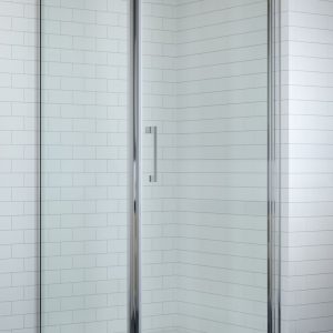 Trendy douchecabine met draaideur (Frameless)
