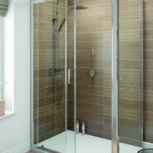 Trento DC.40 Douchecabine met schuifdeur – Vierkant of rechthoekig – Hoogte 190 cm