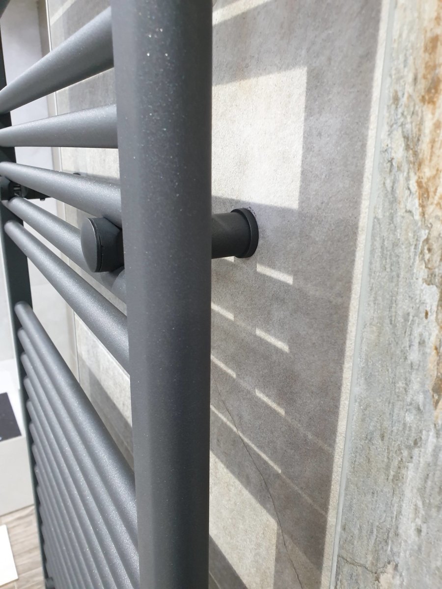 Badkamer designradiator Lydia Grafiet Grijs - Afbeelding 7