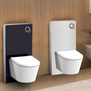 Sanitair module voor hangend toilet