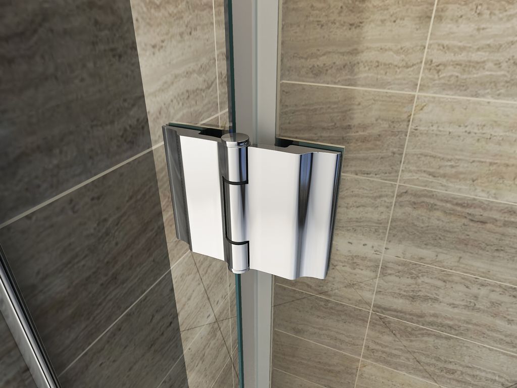 Douchecabine vierkant model met draaideur 80-90-100 cm - Afbeelding 7