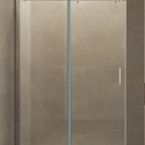 Douche schuifdeur zonder aanslagprofiel