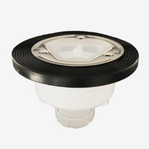 Coverless douchebak sifon 90 mm verticale aansluiting