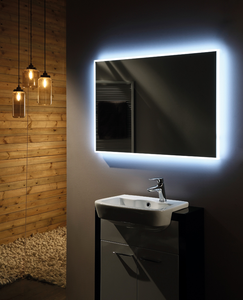 Badkamer spiegel Infinity LED verlichting