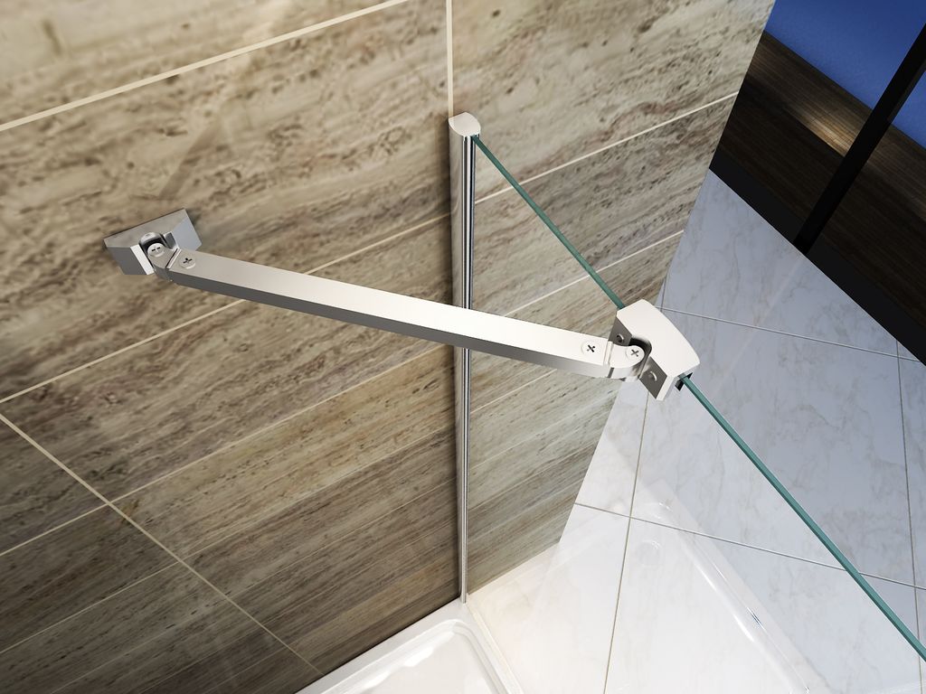 Douchecabine vierkant model met draaideur 80-90-100 cm - Afbeelding 8