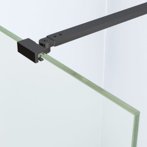 Stabilisatiestang 160 cm Mat Zwart