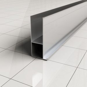 Douche-Design verbredings profiel Chrome