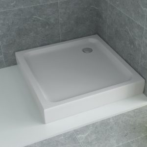 Opbouw douchebak acryl vierkant (2 afmetingen)