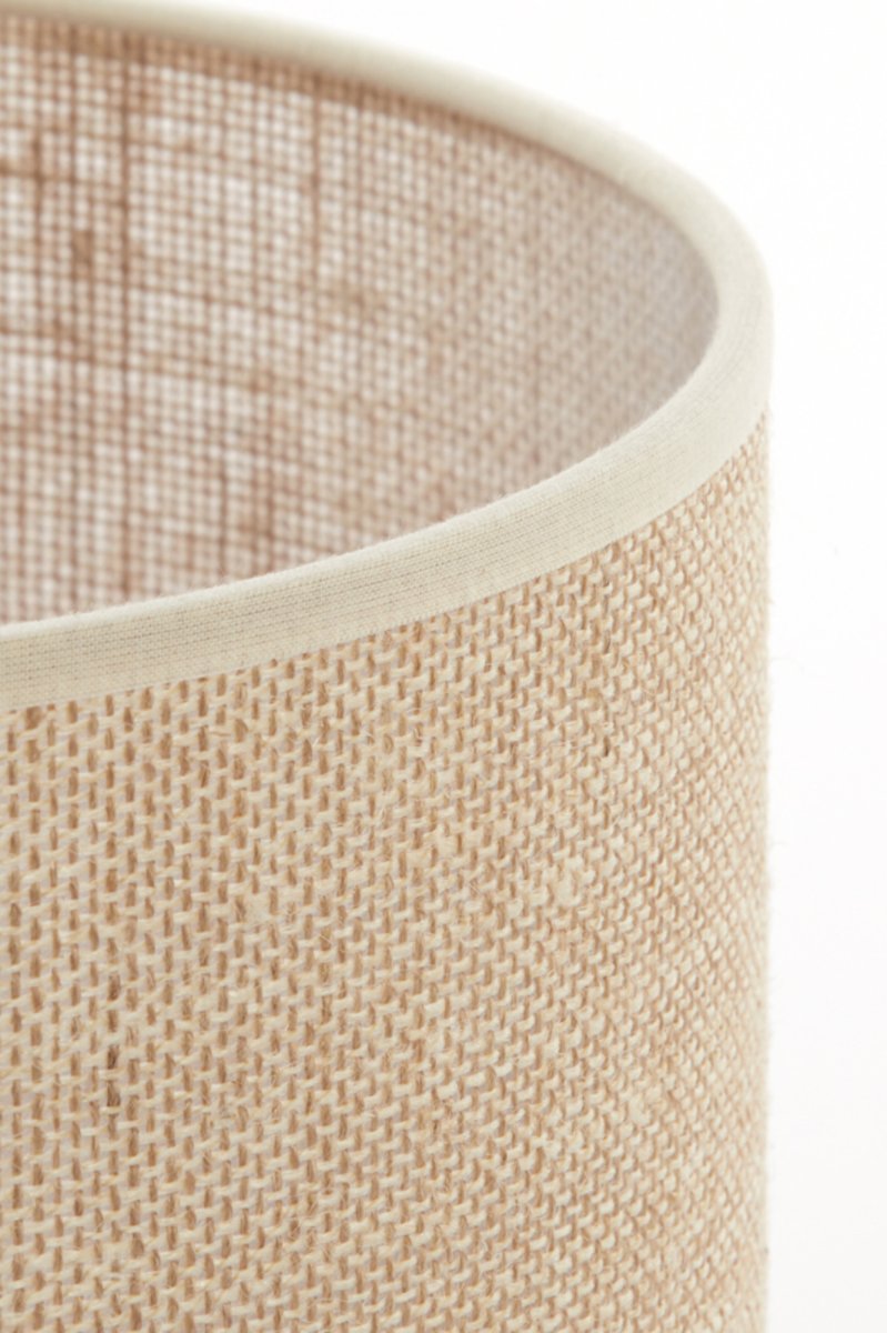 Cilindergevormde lampenkap beige stof Light & Living Sendai - Afbeelding 7