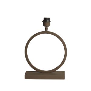 Minimalistische lampenvoet cirkelvormig Light & Living Liva