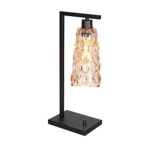 Amber Glazen Tafellamp Chic Steinhauer Vidrio