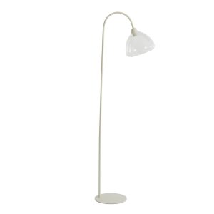 Moderne witte vloerlamp Light & Living Bisho