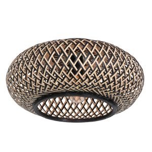 Bamboe plafondlamp gevlochten Anne Lighting Maze
