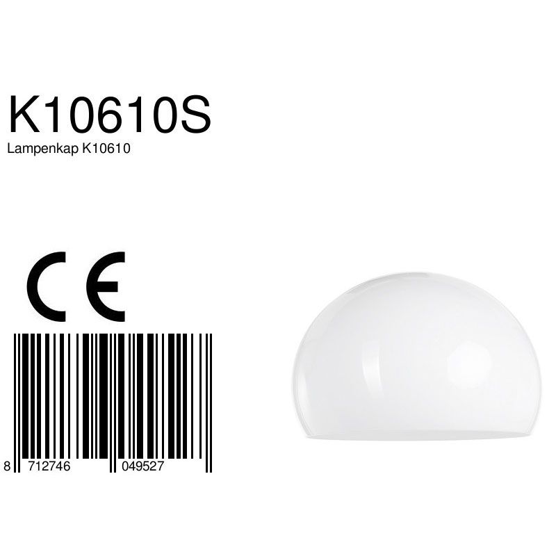 Moderne witte kunststof lampenkap Steinhauer - Afbeelding 5