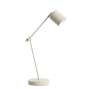 Beige knikbare bureaulamp Light & Living Rijeka