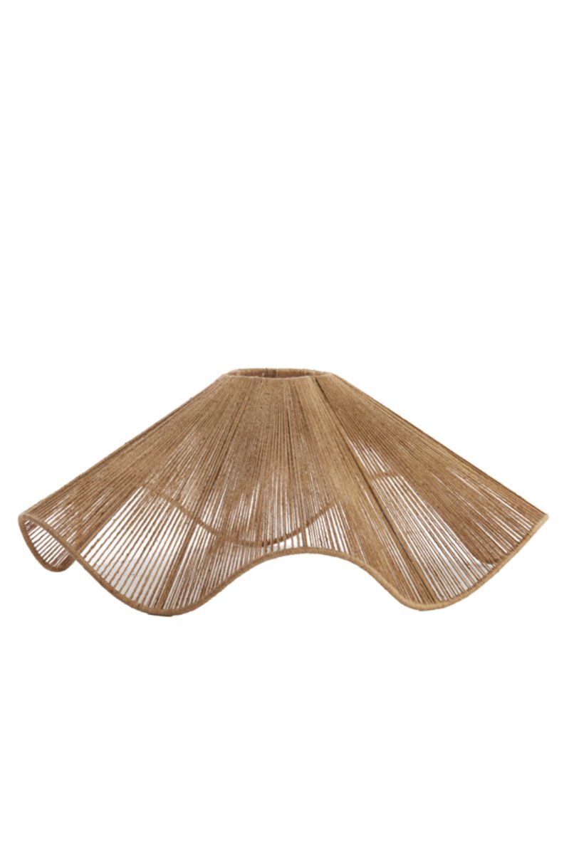 Rieten lampenkap golvende vorm Light & Living Fodara - Afbeelding 3