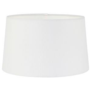 Moderne witte stoffen lampenkap Mexlite