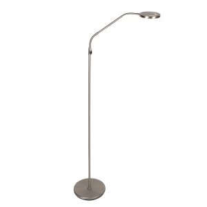 Elegante vloerlamp staal met verstelbare kop Steinhauer Exclusive Soleil 2